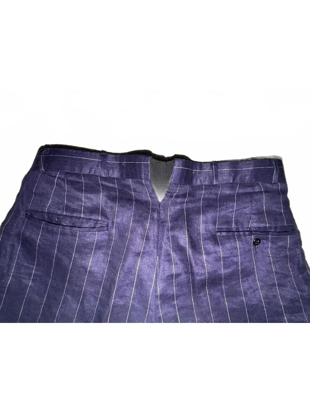Paul Smith Pinstripe Sz 32 Made in England Luxury Designer